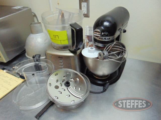 Kitchen Aid and Oster food processors_1.jpg